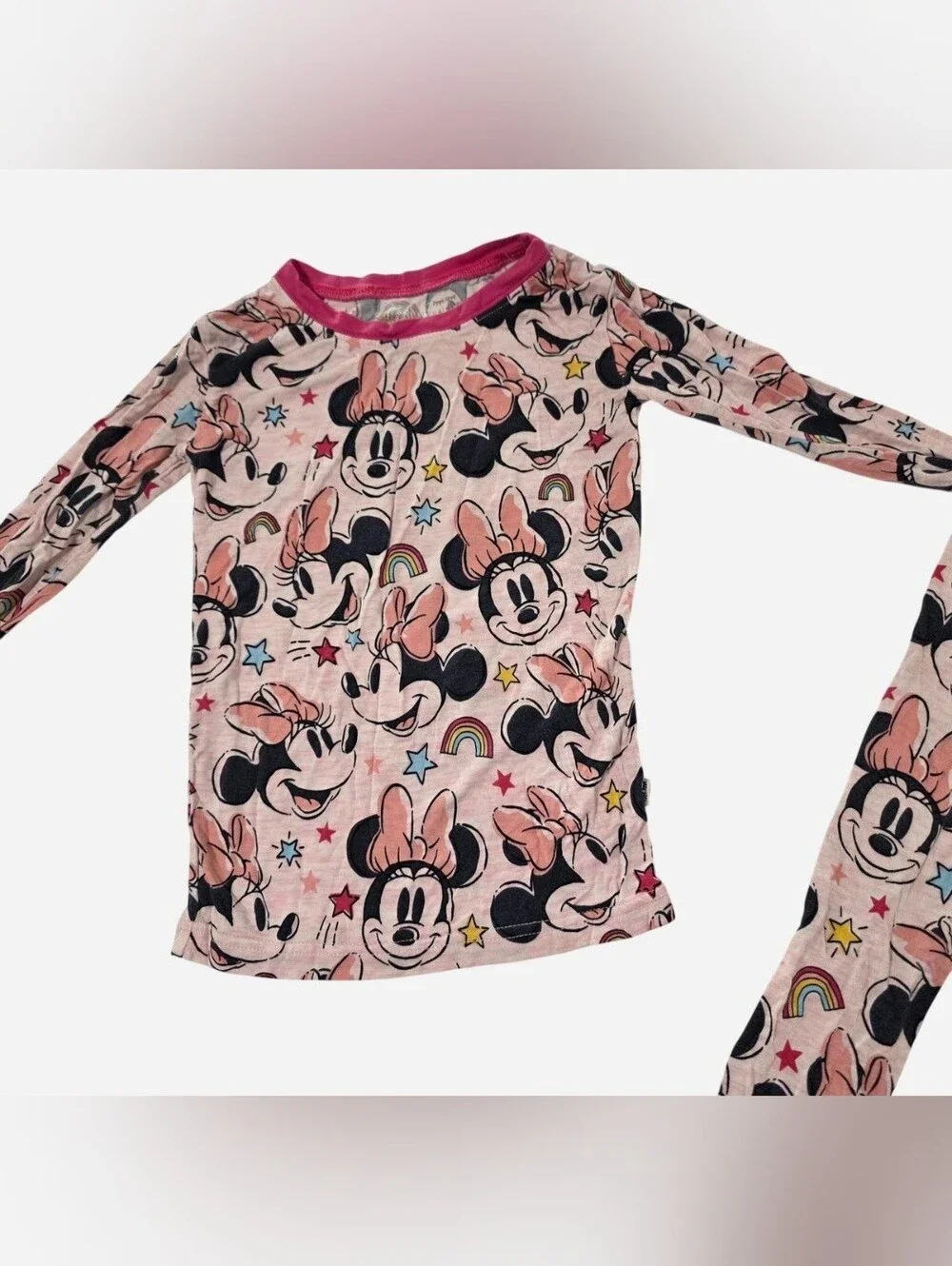 Little Sleepies Minnie Mouse-Print Pajama Set - Disney 3T